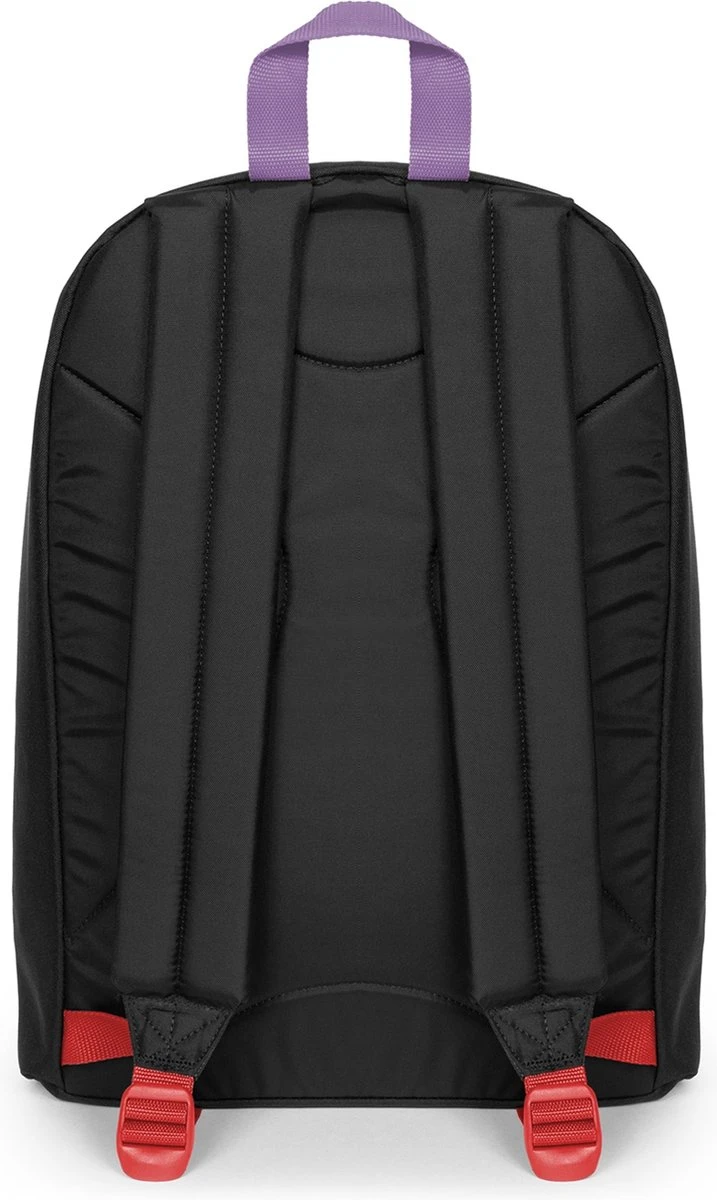 Eastpak OUT OF OFFICE Rugzak, 27 Liter, 13.3 Inch Laptopvak - Kontrast Violet Red 5 Eastpak OUT OF OFFICE Rugzak, 27 Liter, 13.3 Inch Laptopvak - Kontrast Violet Red - Afbeelding 3