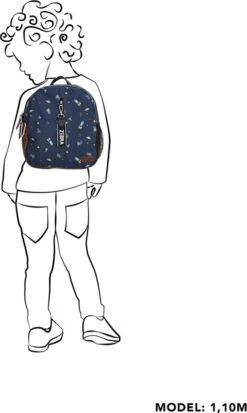 Zebra - Rugzak - Ruimte - Blauw 17 Zebra - Rugzak - Ruimte - Blauw -Tas Kortingswinkel 718x1200 16