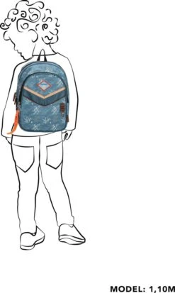 Beagles Originals Kids Adventures - Rugzak - Vliegtuig Print -Tas Kortingswinkel 718x1200 4