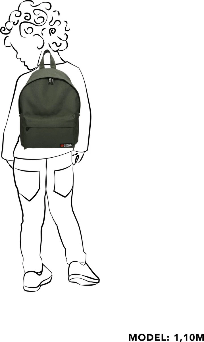 Enrico Benetti Amsterdam Rugzak - 54386 - Olijfgroen 4 Enrico Benetti Amsterdam Rugzak - 54386 - Olijfgroen - Afbeelding 2