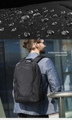 Rugzak Laptop Waterdichte Tas Schoudertas Heren Rugzak Met Laptopvak Laptoptas 15 6 Inch Regenponcho Waterdichte Tas Regenjas - MARK RYDEN® -Tas Kortingswinkel 720x1200