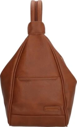 Enrico Benetti Rugzak - Lily - Dames Rugtas & Schoudertas - Anti Diefstal - Cognac / Bruin