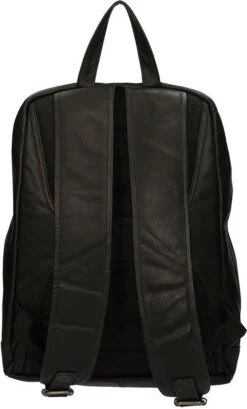 Chesterfield James Leren Laptop Rugzak - 14 Inch - Zwart -Tas Kortingswinkel 725x1200 2