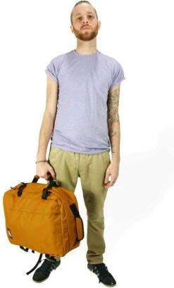 Cabin Zero Reistas / Weekendtas - 51 X 36 X 19 Cm - 44 Liter - Classic - Oranje -Tas Kortingswinkel 725x1200 6