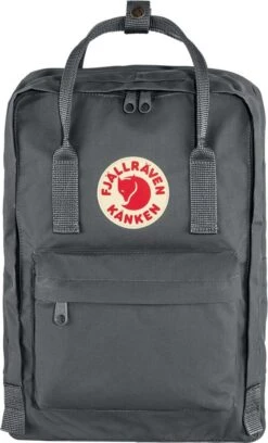 Fjallraven Fjällräven Kånken Laptop 13" Unisex Rugzak - Super Grey -Tas Kortingswinkel 727x1200 3