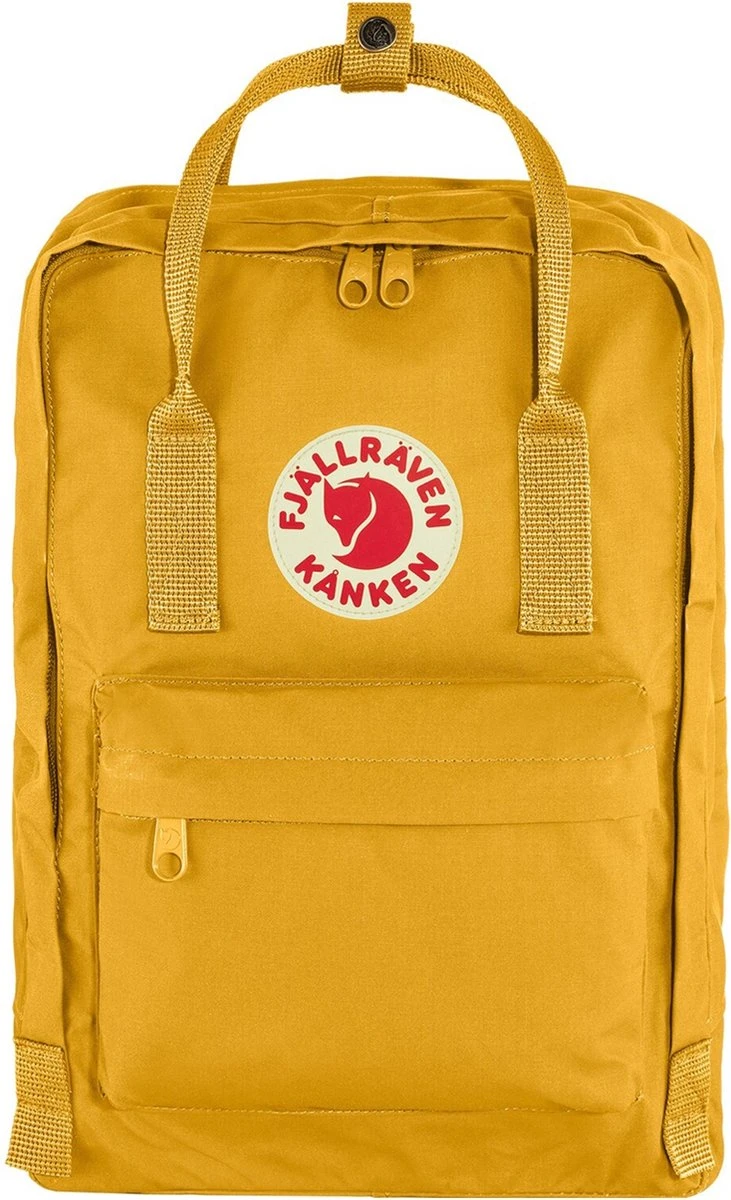 Fjallraven Fjällräven Kånken Laptop 13" Unisex Rugzak - Ochre 3 Fjallraven Fjällräven Kånken Laptop 13" Unisex Rugzak - Ochre