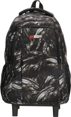 Enrico Benetti Trolleyrugzak - Rugzak Trolley - 2 Wielen - Zwart 12 Enrico Benetti Trolleyrugzak - Rugzak Trolley - 2 Wielen - Zwart -Tas Kortingswinkel 733x1200 8