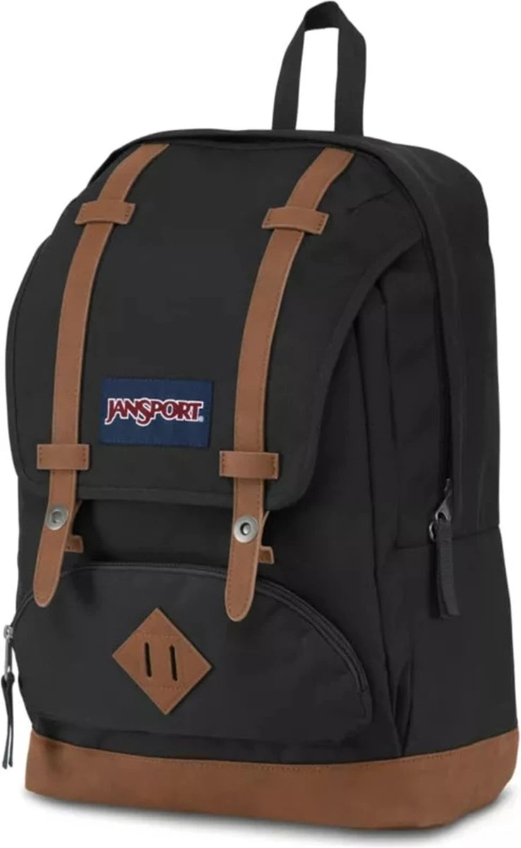 JanSport CORTLANDT Rugzak, 25 Liter, 15 Inch Laptopvak - Black 6 JanSport CORTLANDT Rugzak, 25 Liter, 15 Inch Laptopvak - Black - Afbeelding 4