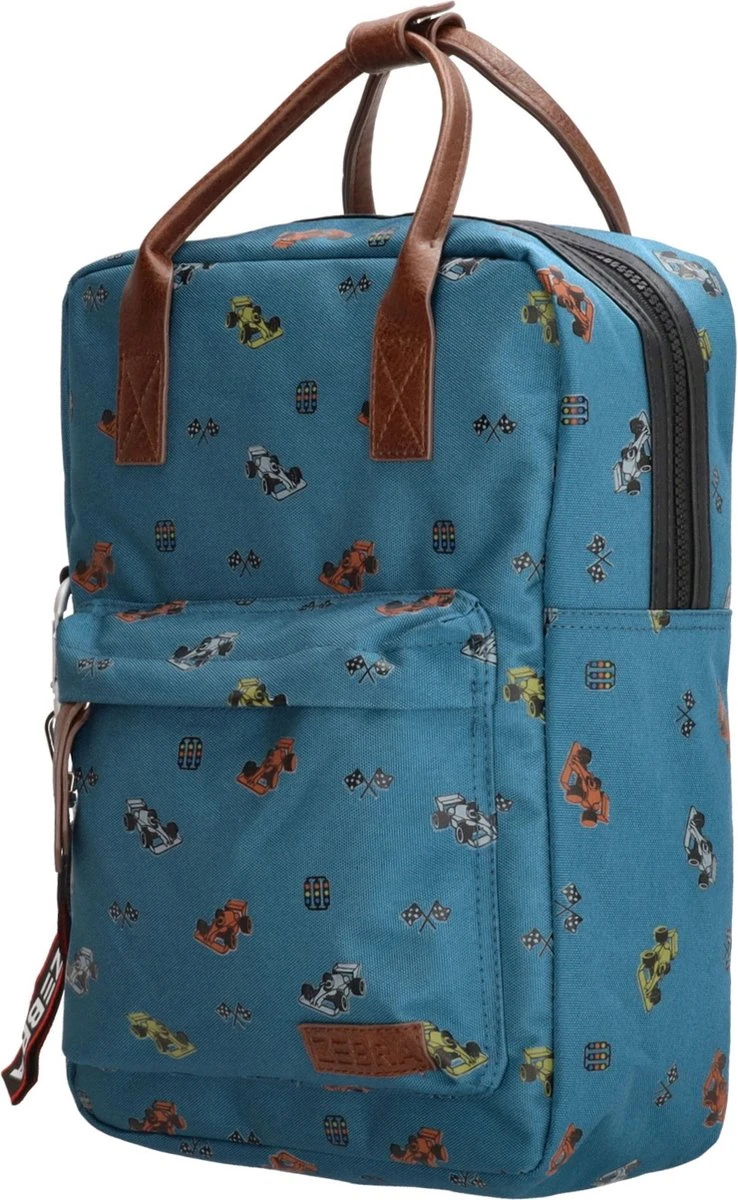 Zebra Rugzak Formule 1 - Zebra Trends Rugtas + Dino Ei 4 Zebra Rugzak Formule 1 - Zebra Trends Rugtas + Dino Ei - Afbeelding 2