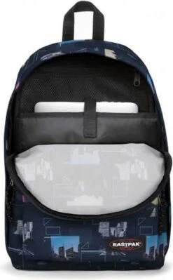Eastpak Out Of Office Rugzak - Shapes Blue -Tas Kortingswinkel 742x1200 6