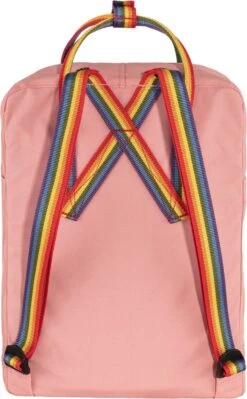 Fjallraven Fjällräven Kanken Rainbow Rugzak Pink - Rainbow Pattern -Tas Kortingswinkel 742x1200 7