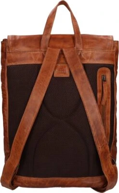 Bear Design Rox Leren Laptop Rugzak - Cognac -Tas Kortingswinkel 743x1200 8