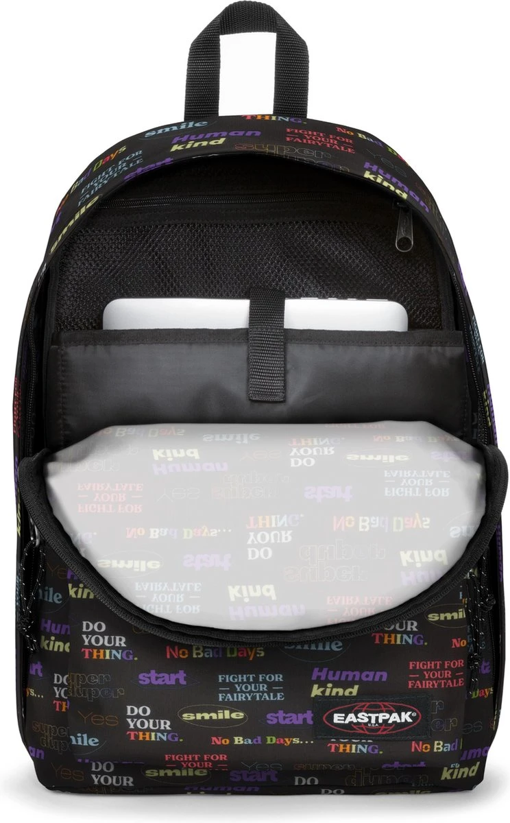 Eastpak OUT OF OFFICE Unisex Rugzak - Nostalgia Black 6 Eastpak OUT OF OFFICE Unisex Rugzak - Nostalgia Black - Afbeelding 4