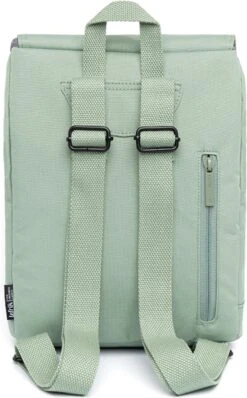 Lefrik Scout Mini Rugzak - Eco Friendly - Recycled Materiaal - New Sage -Tas Kortingswinkel 745x1200 13