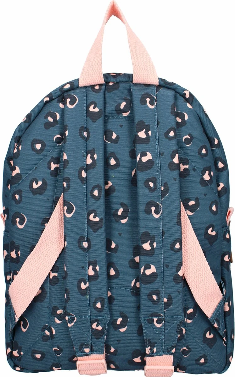 Kidzroom Attitude - Rugzak - 2 T/m 6 Jaar - Blauw - Panterprint 15 Kidzroom Attitude - Rugzak - 2 T/m 6 Jaar - Blauw - Panterprint - Afbeelding 13