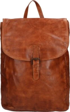 Bear Design Rox Leren Laptop Rugzak - Cognac -Tas Kortingswinkel 749x1200 7