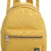 YLX Mini Backpack Voor Dames. Oker Geel. Recycled Rpet Materiaal. Gerecyclede Plastic Flessen. Eco-friendly. Mini Rugzak - Dames - Vrouwen - Tieners - Meiden -Tas Kortingswinkel 751x1200 6