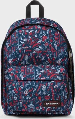 Eastpak Out Of Office Rugzak - Shapes Blue -Tas Kortingswinkel 752x1200 10