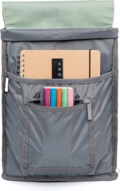 Lefrik Scout Mini Rugzak - Eco Friendly - Recycled Materiaal - New Sage -Tas Kortingswinkel 754x1200 12