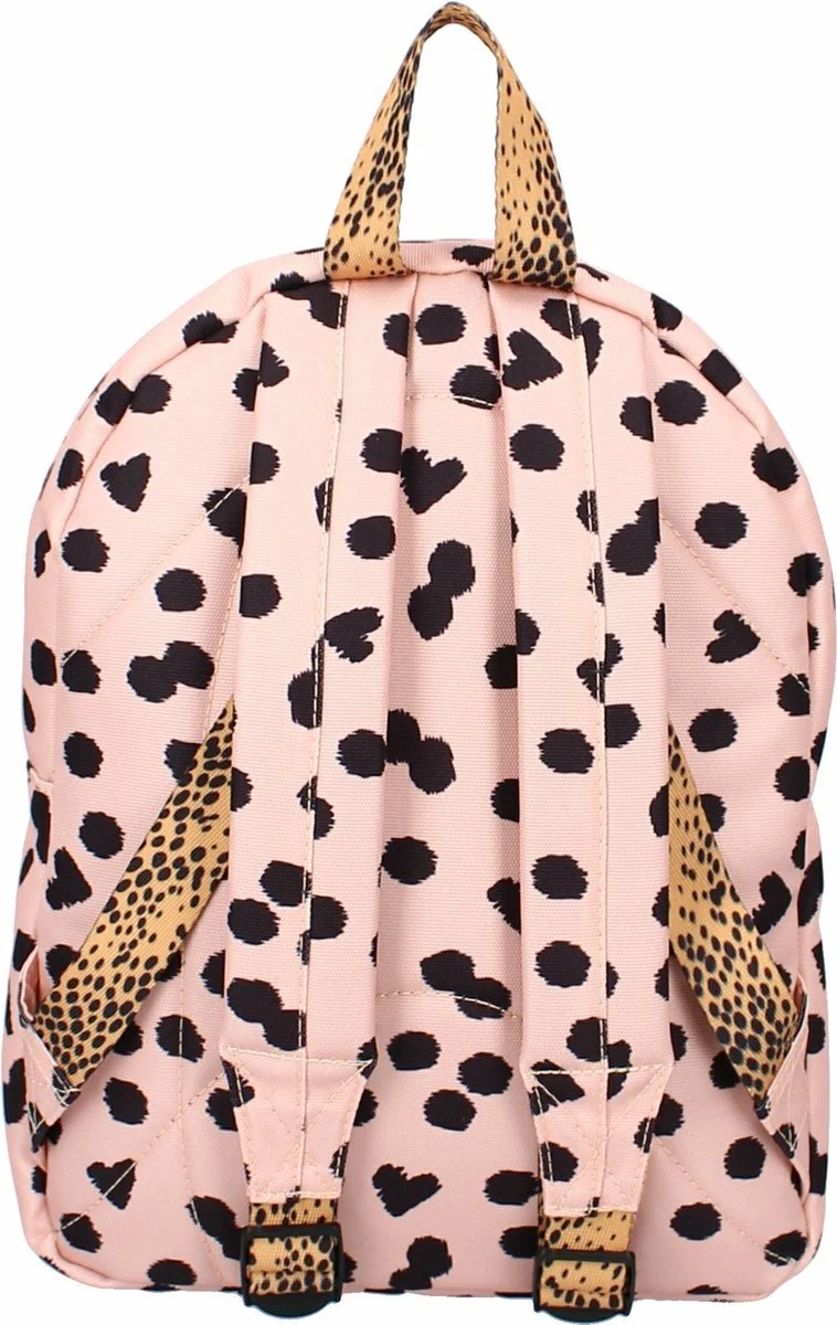 Kidzroom Lucky Me - Rugzak - 2 T/m 6 Jaar - Roze - Stippen 5 Kidzroom Lucky Me - Rugzak - 2 T/m 6 Jaar - Roze - Stippen - Afbeelding 3