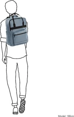 Daniel Ray Birmingham Waterproof Rugtas 15.6" Groen 11 Daniel Ray Birmingham Waterproof Rugtas 15.6" Groen -Tas Kortingswinkel 758x1200 8