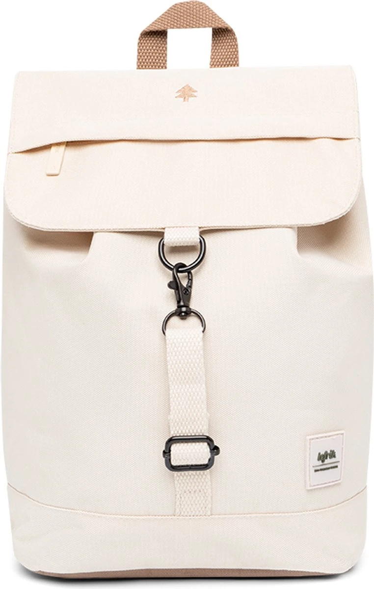 Lefrik Scout Mini Rugzak - Eco Friendly - Recycled Materiaal - Ecru 3 Lefrik Scout Mini Rugzak - Eco Friendly - Recycled Materiaal - Ecru