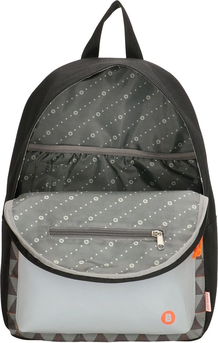 Beagles Originals Triangle Rugzak Rugtas School Tas 5-10 Jaar Reflectie Voorvak 6 Beagles Originals Triangle Rugzak Rugtas School Tas 5-10 Jaar Reflectie Voorvak - Afbeelding 4