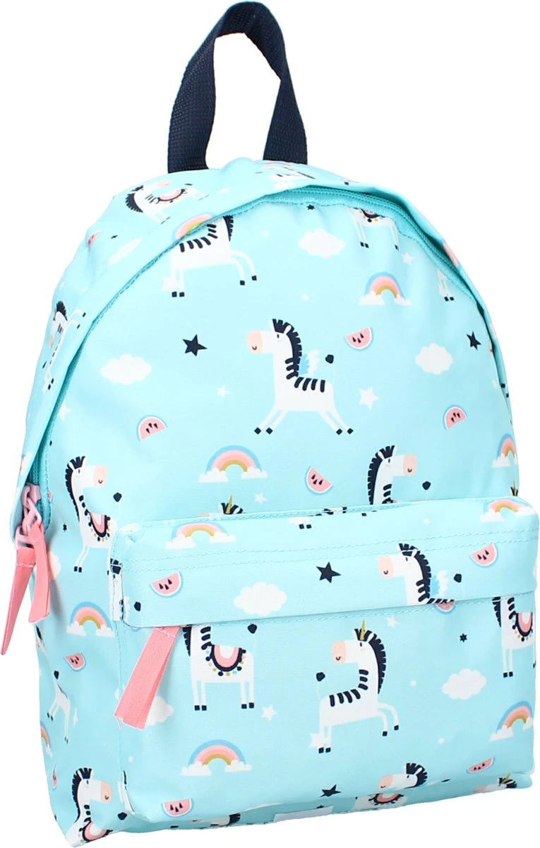 Prêt Get Excited Rugzak Meisje - Rugtas Kind - Mint - Zebra 7 Prêt Get Excited Rugzak Meisje - Rugtas Kind - Mint - Zebra - Afbeelding 5