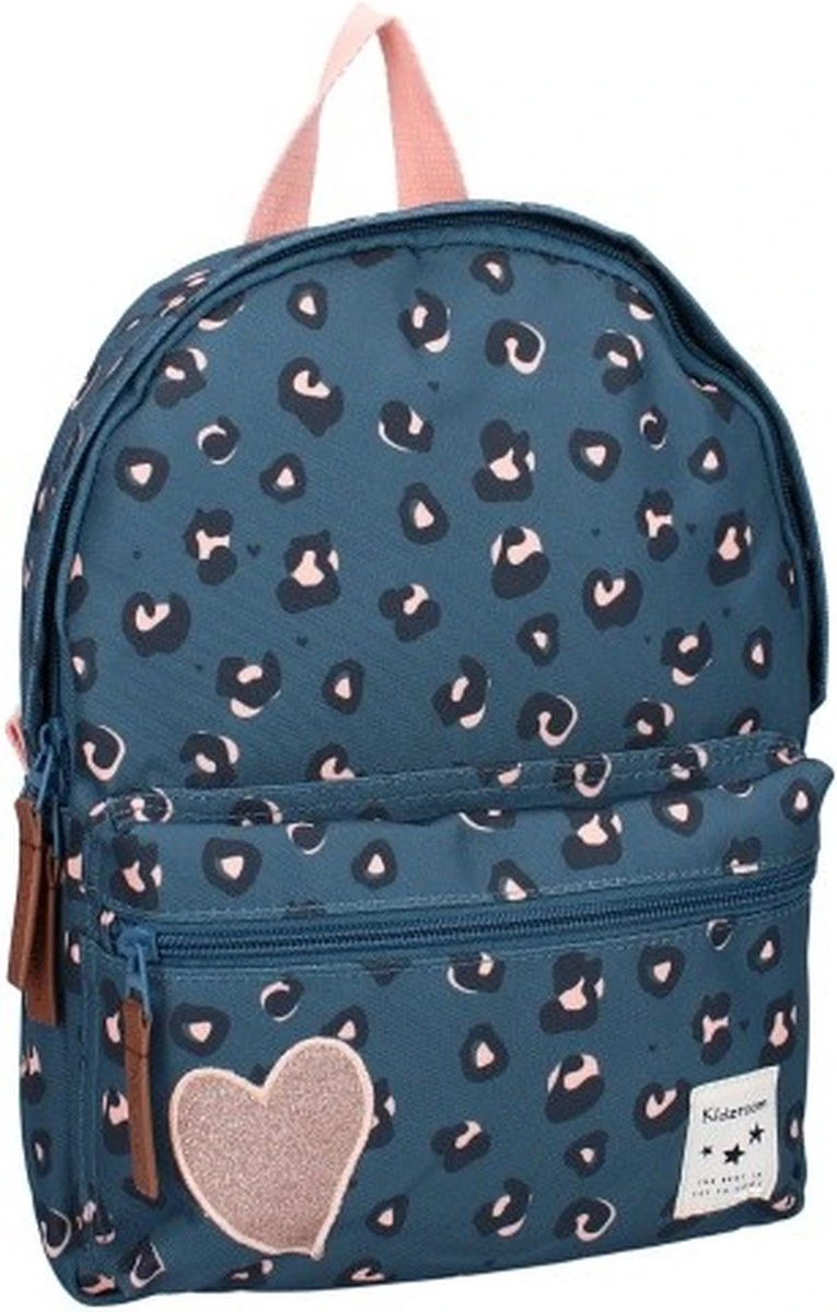 Kidzroom Attitude - Rugzak - 2 T/m 6 Jaar - Blauw - Panterprint 16 Kidzroom Attitude - Rugzak - 2 T/m 6 Jaar - Blauw - Panterprint - Afbeelding 14