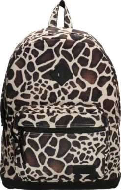 Enrico Benetti Londen 46122 Laptoprugzak Met 15" Laptopvak - Giraf Print