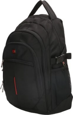 Enrico Benetti Cornell 47081 Laptoprugzak 15,6 Inch Laptopvak - Zwart -Tas Kortingswinkel 766x1200 7