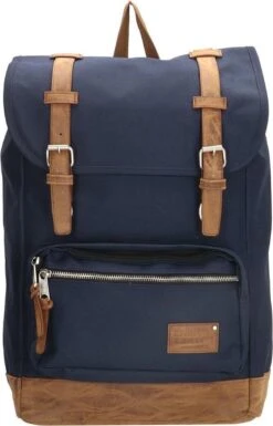 Enrico Benetti Santiago 46162 Laptoprugzak Met 17" Laptopvak - Blauw