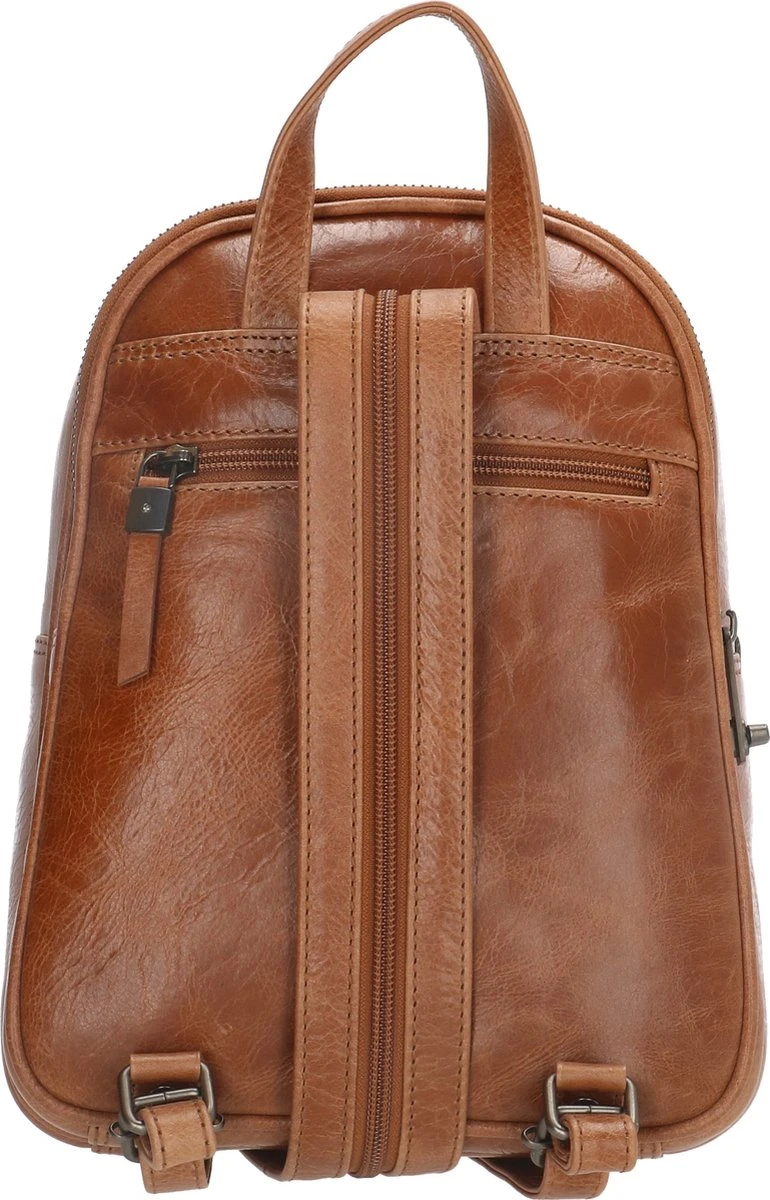 Micmacbags Porto Rugzak - Bruin 4 Micmacbags Porto Rugzak - Bruin - Afbeelding 2