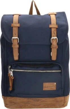 Enrico Benetti Santiago 46162 Laptoprugzak Met 17" Laptopvak - Blauw -Tas Kortingswinkel 771x1200 1