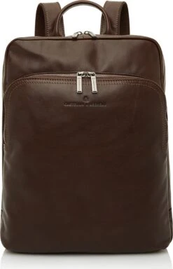 Castelijn & Beerens - Firenze Laptoprugzak 15,6 + Tablet RFID | Mocca - -Tas Kortingswinkel 771x1200 4