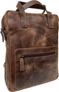 Saccoo Ramon Rugtas 100% Hunterleder Medium Formaat. 7 Saccoo Ramon Rugtas 100% Hunterleder Medium Formaat. -Tas Kortingswinkel 773x1200 7