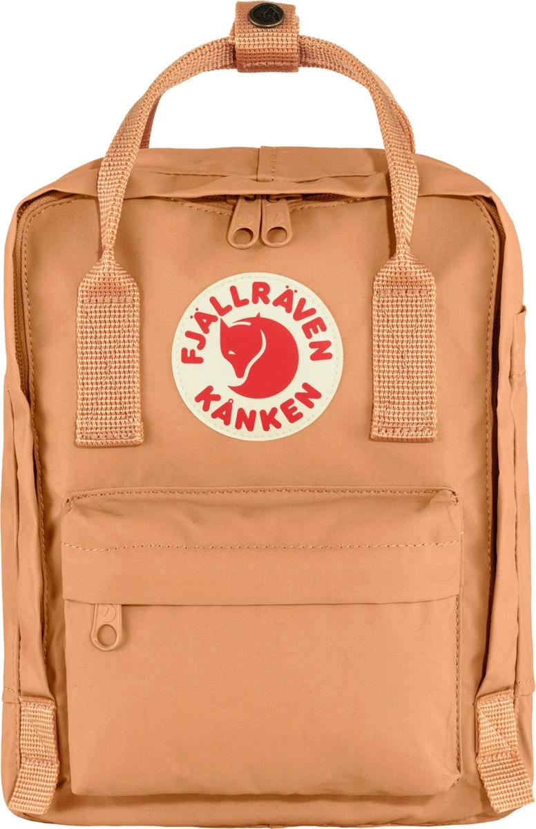 Fjallraven Fjällräven Kånken Mini Unisex Rugzak - Peach Sand 15 Fjallraven Fjällräven Kånken Mini Unisex Rugzak - Peach Sand - Afbeelding 13