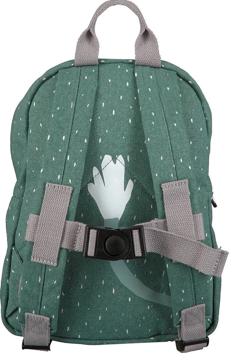 Trixie Hippo Kinderrugzak / Rugtas / Schooltas - Backpack - 12 Liter - Katoen - Blauw 9 Trixie Hippo Kinderrugzak / Rugtas / Schooltas - Backpack - 12 Liter - Katoen - Blauw - Afbeelding 7