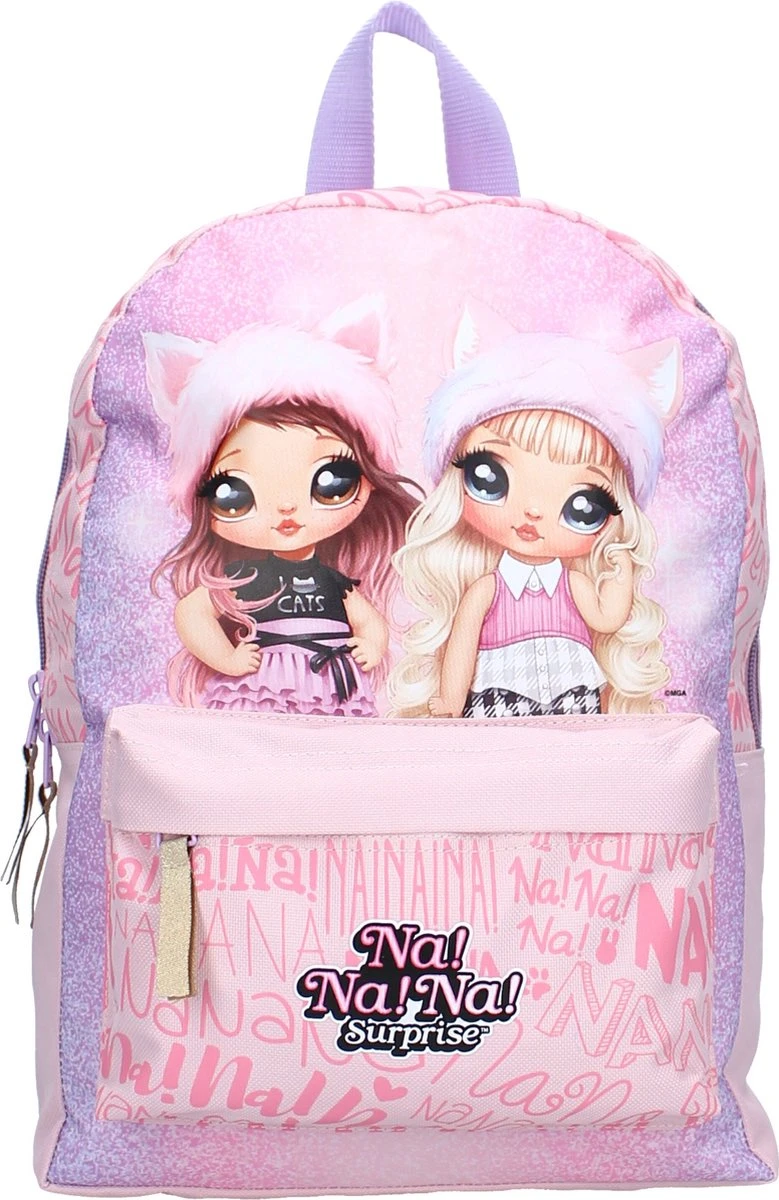 Na! Na! Na! Surprise Na!Na!Na! Surprise Feeling Fabulous Rugzak - Roze 4 Na! Na! Na! Surprise Na!Na!Na! Surprise Feeling Fabulous Rugzak - Roze - Afbeelding 2