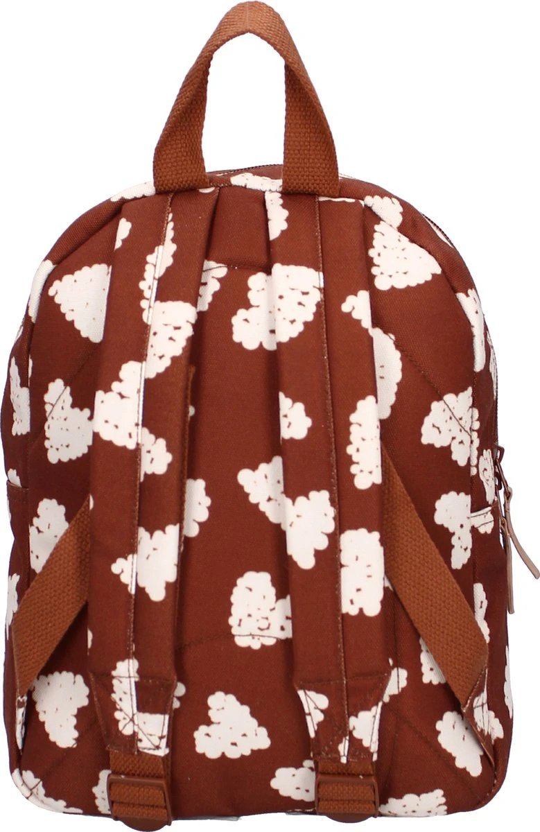 Kidzroom Adore More - Rugzak - 2 T/m 6 Jaar - Bruin - Hartjes 5 Kidzroom Adore More - Rugzak - 2 T/m 6 Jaar - Bruin - Hartjes - Afbeelding 3