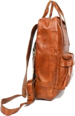 Bear Design Maja Leren Rugzak - Cognac -Tas Kortingswinkel 781x1200 11