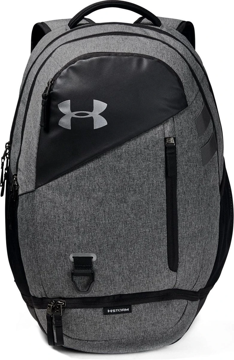 Under Armour Hustle 4.0 Unisex Rugzak - Graphite Medium Heather 3 Under Armour Hustle 4.0 Unisex Rugzak - Graphite Medium Heather