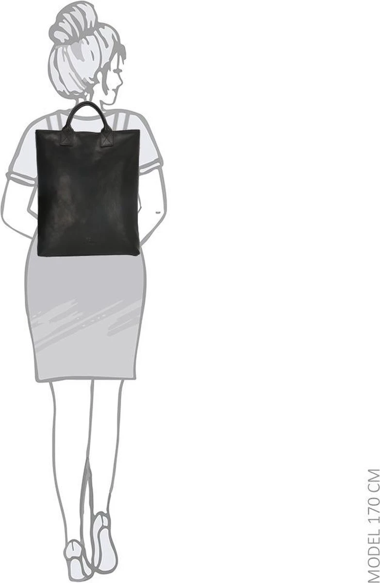 Micmacbags Discover Rugzak 15 Inch - Zwart 7 Micmacbags Discover Rugzak 15 Inch - Zwart - Afbeelding 5