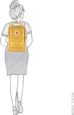 Fjallraven Kånken Laptoprugzak 15 Inch - Ochre -Tas Kortingswinkel 783x1200 23