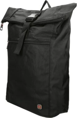 Enrico Benetti Cornell 47229 Laptop Rugzak Rolltop Met 17" Laptopvak - Zwart 12 Enrico Benetti Cornell 47229 Laptop Rugzak Rolltop Met 17" Laptopvak - Zwart -Tas Kortingswinkel 785x1200