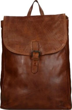 Bear Design Rox Leren Laptop Rugzak - Cognac -Tas Kortingswinkel 786x1200 7