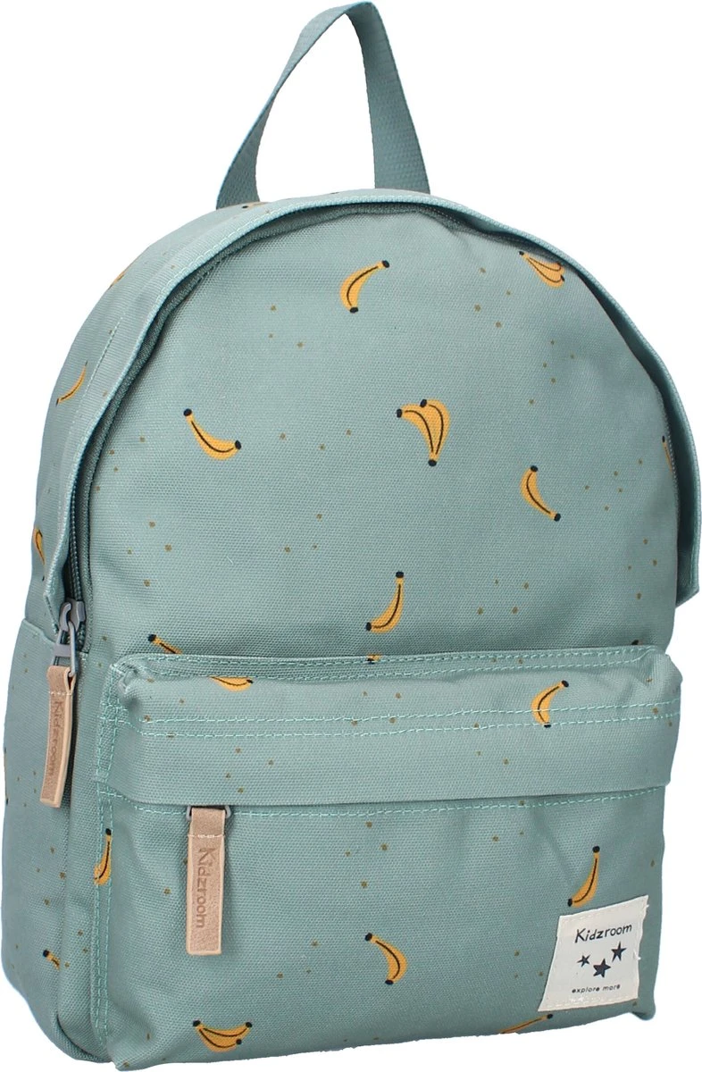 Kidzroom Picture This Rugzak 2 T/m 6 Jaar - Blauw - Bananen 4 Kidzroom Picture This Rugzak 2 T/m 6 Jaar - Blauw - Bananen - Afbeelding 2