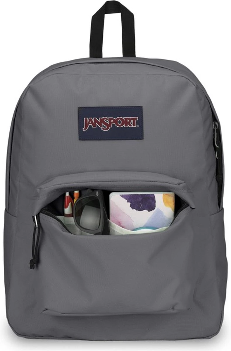 JanSport SUPERBREAK ONE Rugzak, 26 Liter - Graphite Grey 8 JanSport SUPERBREAK ONE Rugzak, 26 Liter - Graphite Grey - Afbeelding 6