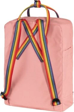Fjallraven Fjällräven Kanken Rainbow Rugzak Pink - Rainbow Pattern -Tas Kortingswinkel 793x1200 13