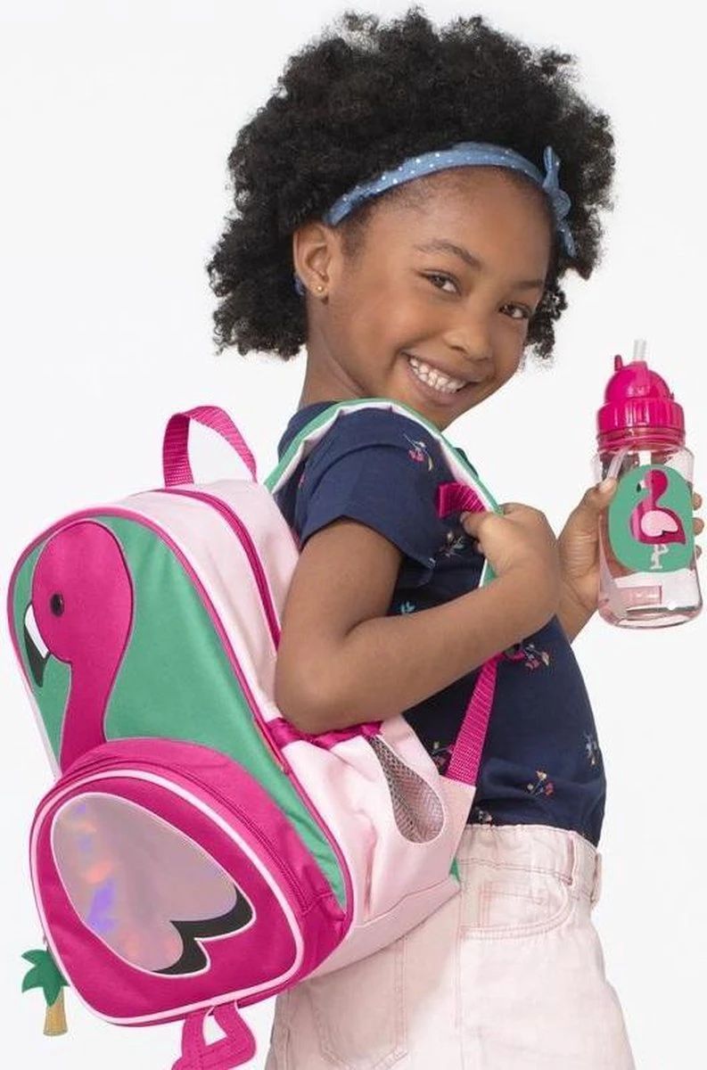 Skip Hop Zoo Rugzak - Flamingo 6 Skip Hop Zoo Rugzak - Flamingo - Afbeelding 4